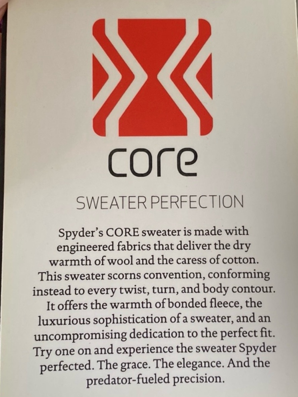 Spyder Purple Valor Half Zip Core Sweater Size XL - Picture 8 of 8